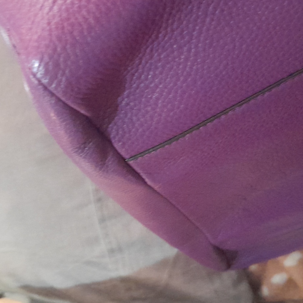 Coach Rich Purple Shoulder Bag - Picture 7 of 8